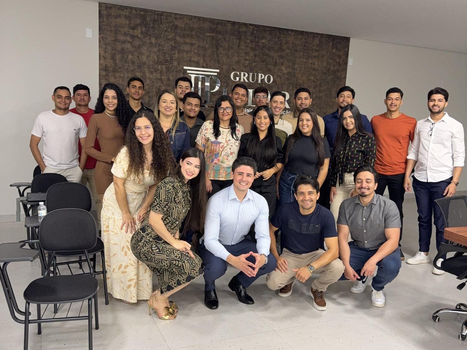 Time da Open Matcon reunido — mentoria coletiva com as equipes dos clientes
